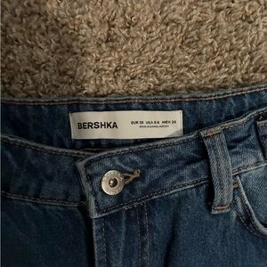 Bershka Indigo Denim Jeans